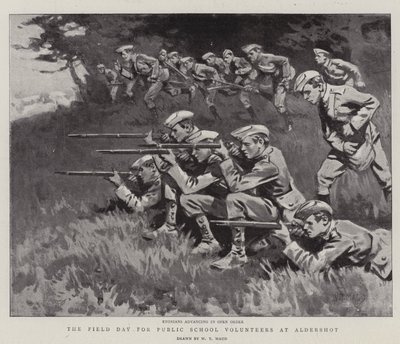 La giornata di campo per i volontari delle scuole pubbliche ad Aldershot da William T. Maud